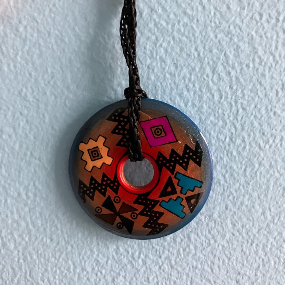 Geometric Pendant Necklace